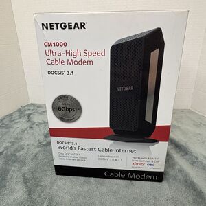 New CM1000 Ultra-High Speed Cable Modem DOCSIS 3.1 Gigabit